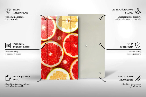 Protetor de placa de indução Fatias de toranja