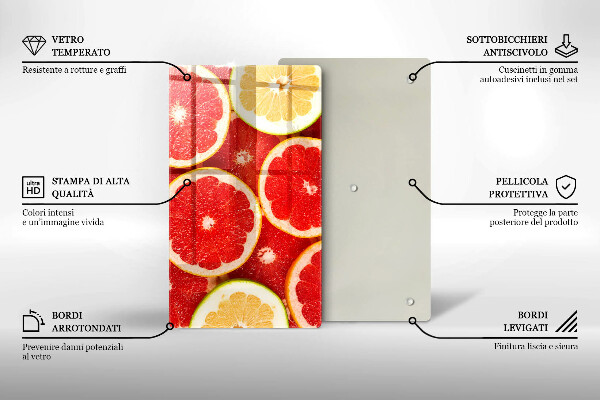 Protetor de placa de indução Fatias de toranja