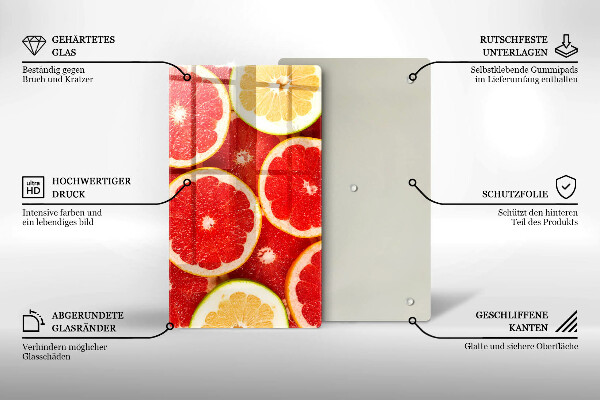 Protetor de placa de indução Fatias de toranja