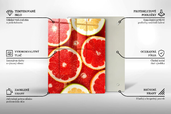 Protetor de placa de indução Fatias de toranja