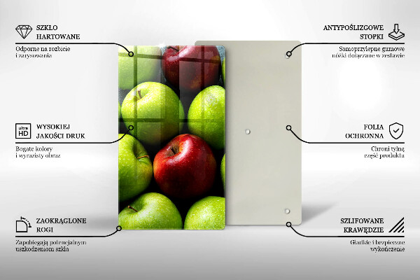 Protetor de bancada Maçãs suculentas