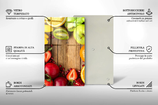 Protetor de bancada Fruta fresca