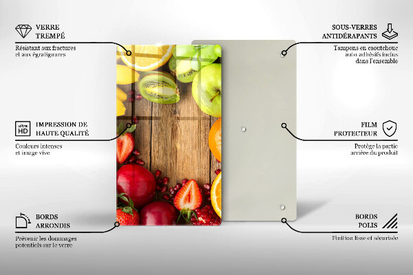 Protetor de bancada Fruta fresca