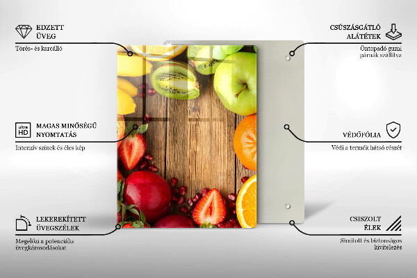 Protetor de bancada Fruta fresca