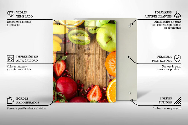 Protetor de bancada Fruta fresca