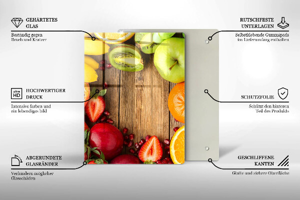 Protetor de bancada Fruta fresca