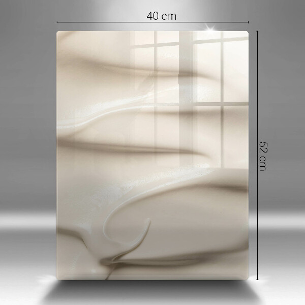 Proteção para placa de indução Sorvete cremoso