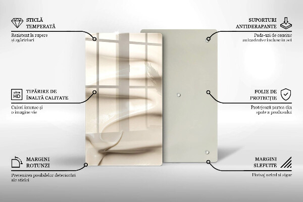 Proteção para placa de indução Sorvete cremoso