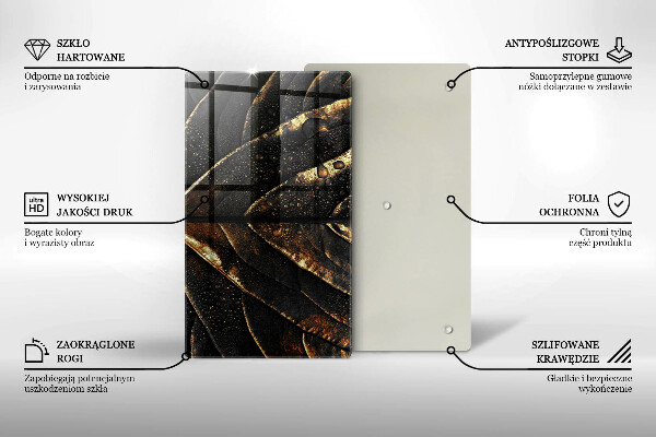 Protetor de placa de indução Folha de ouro