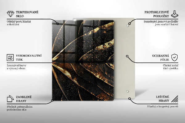 Protetor de placa de indução Folha de ouro