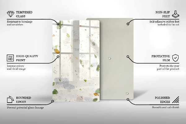 Protetor de bancada Folhas caindo