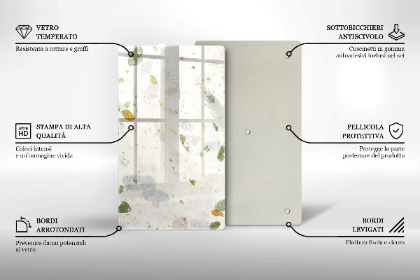 Protetor de bancada Folhas caindo