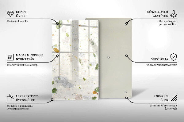 Protetor de bancada Folhas caindo