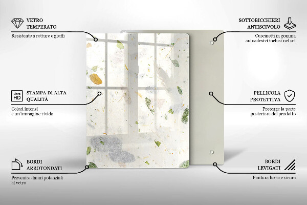 Protetor de bancada Folhas caindo