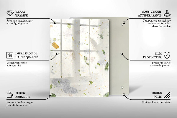 Protetor de bancada Folhas caindo