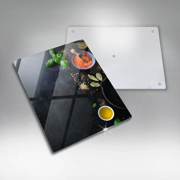 Proteção para placa de indução Tigelas de especiarias