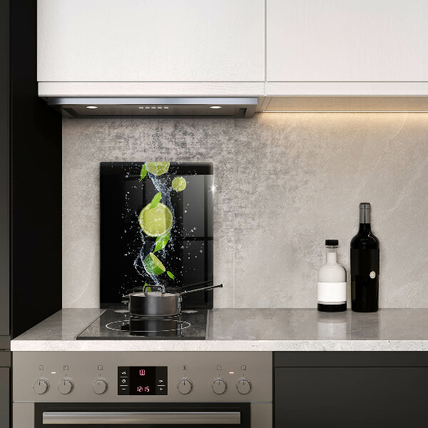 Proteção para placa de indução Limões suculentos em água