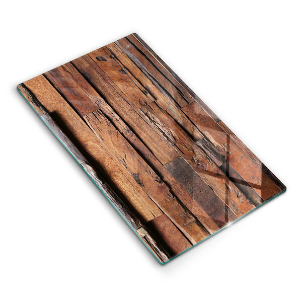 Protetor de placa de indução Tábuas de madeira decorativas