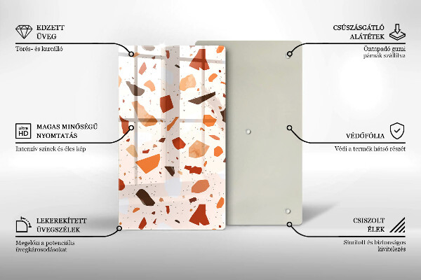 Protetor de bancada Grés decorativo