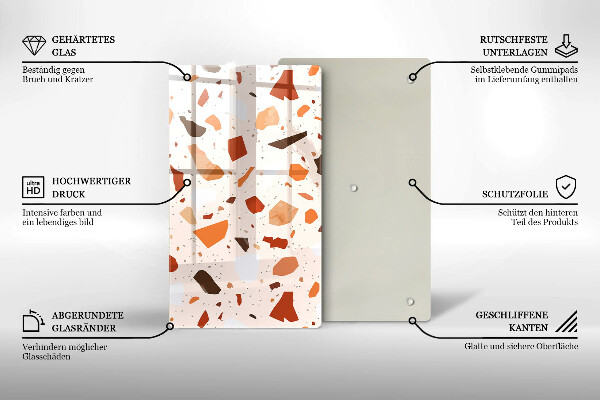 Protetor de bancada Grés decorativo