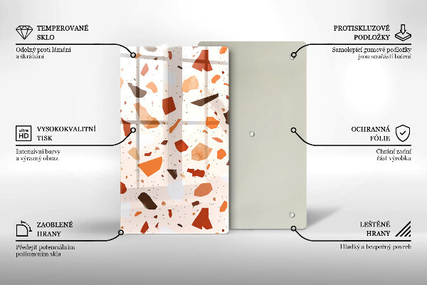 Protetor de bancada Grés decorativo