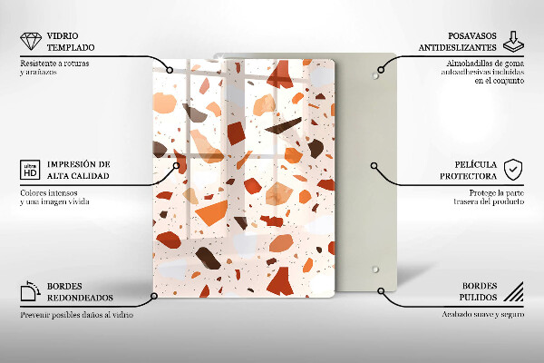 Protetor de bancada Grés decorativo