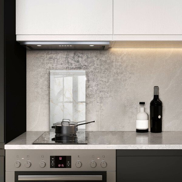 Protetor de bancada Pedra de mármore elegante