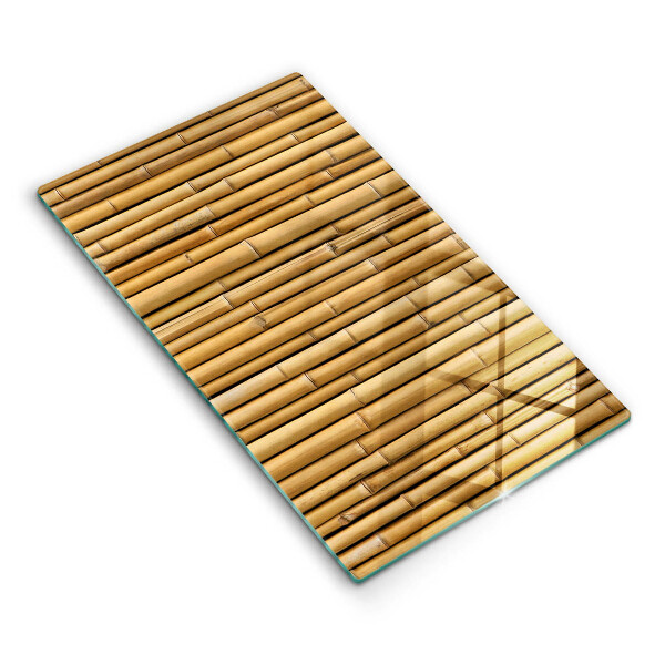 Proteção para placa de indução Bambu boho natural