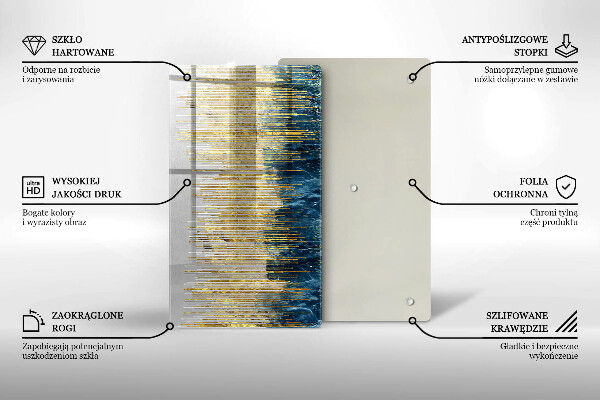 Proteção para placa de indução Abstração do designer