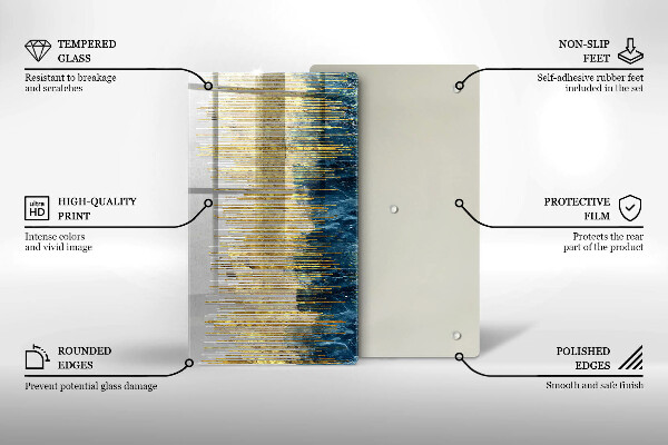 Proteção para placa de indução Abstração do designer
