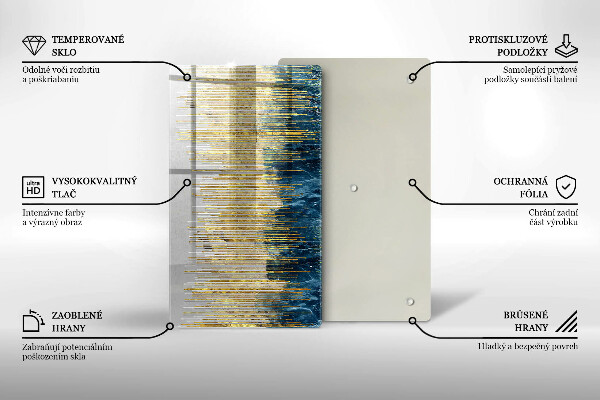Proteção para placa de indução Abstração do designer