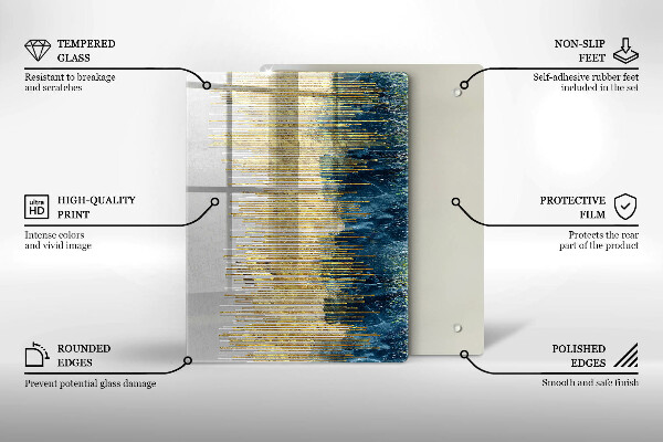 Proteção para placa de indução Abstração do designer