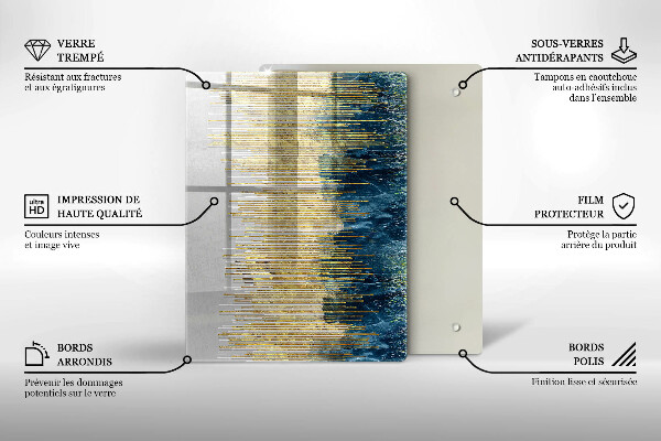 Proteção para placa de indução Abstração do designer