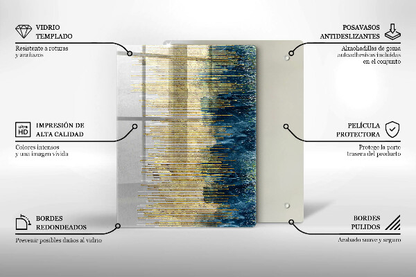 Proteção para placa de indução Abstração do designer