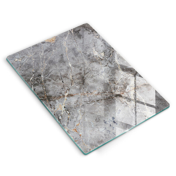 Proteção para placa de indução Textura de pedra