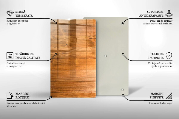 Proteção para placa de indução Tábuas de madeira