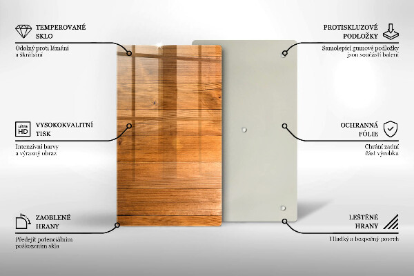 Proteção para placa de indução Tábuas de madeira