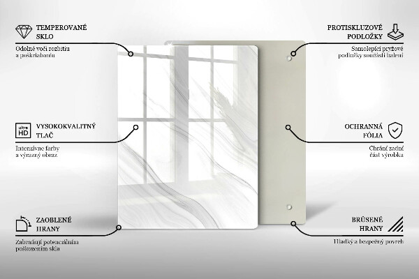 Protetor de placa de indução Mármore delicado