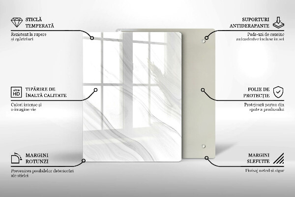 Protetor de placa de indução Mármore delicado