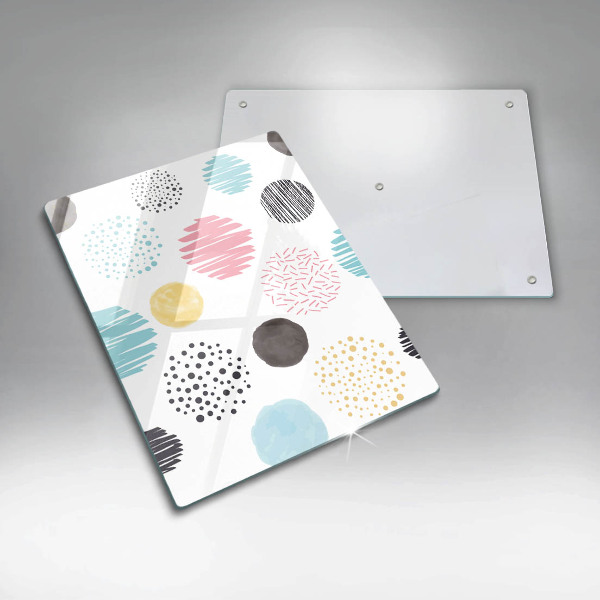 Proteção para placa de indução Formas pintadas