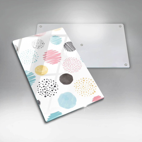 Proteção para placa de indução Formas pintadas