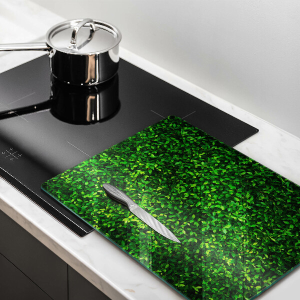 Protetor de placa de indução Planta com folhas pequenas