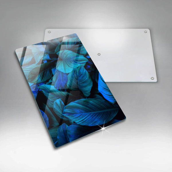 Proteção para placa de indução Folhas de vegetação da selva