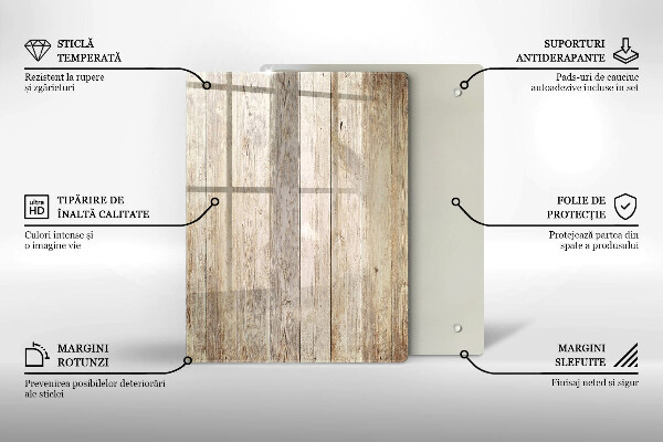 Protetor de placa de indução Tábuas de madeira