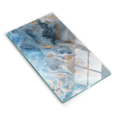 Protetor de bancada Textura de mármore