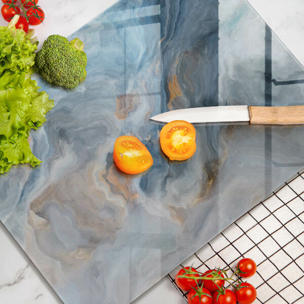 Protetor de bancada Textura de mármore