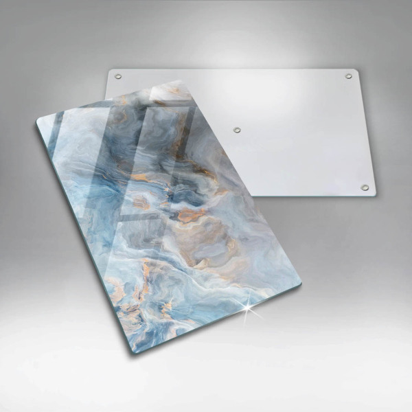 Protetor de bancada Textura de mármore