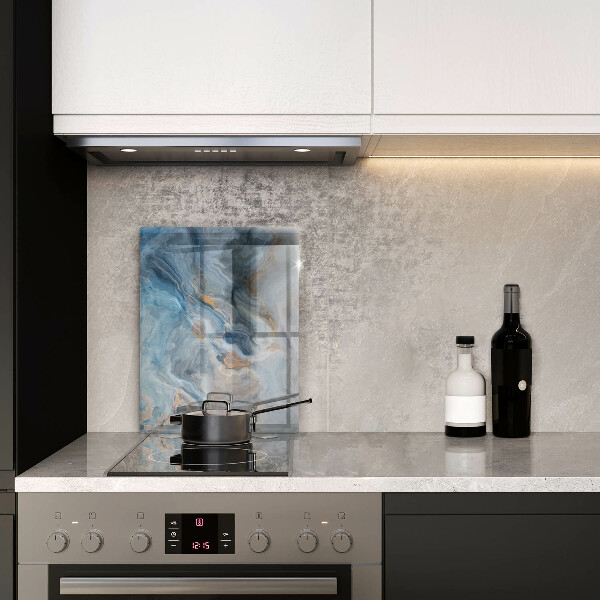 Protetor de bancada Textura de mármore