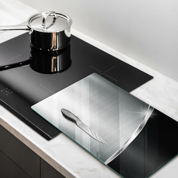 Protetor de placa de indução Abstração com metal