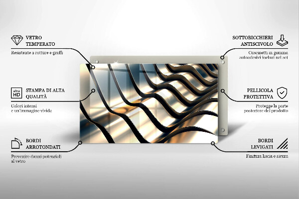 Exaustor a gás Formas metálicas 3D